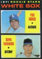 1971 Topps Baseball Cards      458     Ron Lolich RC/Dave Lemonds RC